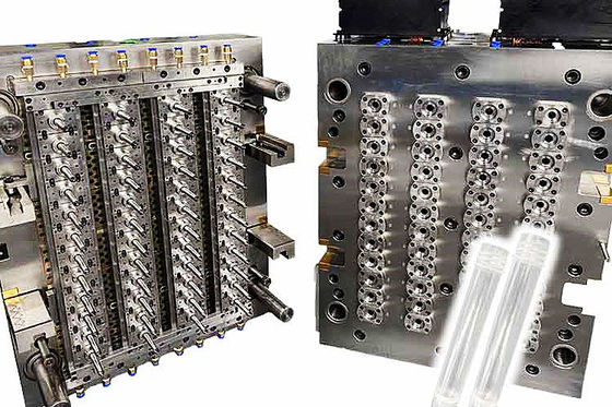 kaufen Hot/Cold Runner-System Gesundheitswesen Formen für mehrere Hohlräume Produktionslinie Kunststoff Spritzgießerei Reinraum Medizinteilherstellung online manufacture